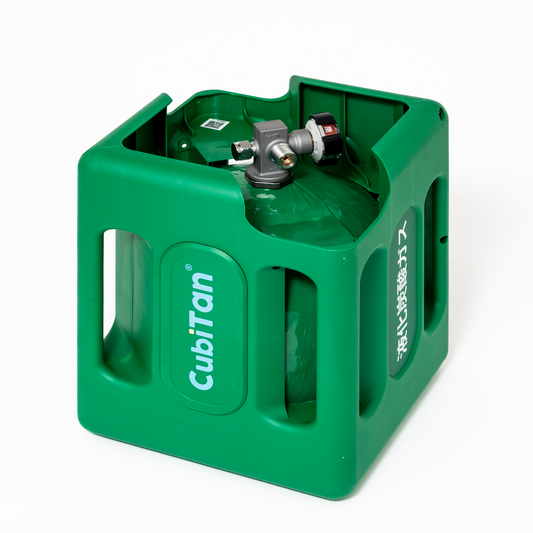 【サイフォン管無し】CubiTan CO2 7Kg レンタル 【佐川急便による往復】